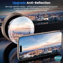 Ecosell 16 Pro Tekli Kamera Lens Koruma Camı Siyah