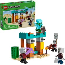 21267 LEGO Minecraft The Illager Çöl Devriyesi 105 Parça +7 Yaş