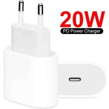 Esmer Bilişim Msee Ms-10 20W Pd Hızlı Şarj Adaptörü Type-C Usb-C Güçlü Şarj Cihazı 100-240V