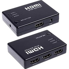 Ecosell AL-4678 3 Port HDMI Çoklayıcı Çoğaltıcı Kumandalı