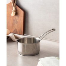 12 cm Çelik Sos Tenceresi, Dayanıklı ve Şık Tasarım