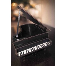 Lazerus Cnc Markalama 3D Ahşap Yapboz Piyano Modeli – Kendin Yap Dekoratif Obje