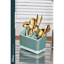 Stile Cucina Pratik Bölmeli Tezgah Üstü Kaşık Çatal Bıçak Kurutmalık