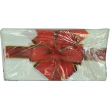 Ecosell Armaplus Takviyeli Çanta Poşet Beyaz Üzeri Desenli 30X45 50 Adet No:3