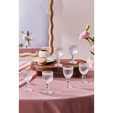 Altı Adet Gold Kahve Yanı Bardağı 60 ml Seti