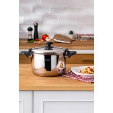 Paslanmaz Çelik Makarna Tenceresi, Dayanıklı ve Şık Tasarım