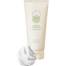 Ecosell Mıssha Yağlanma Karşıtı Bakım Sağlayan Yüz Temizleme Köpüğü Creamy Latte Cleansing Foam Green Tea