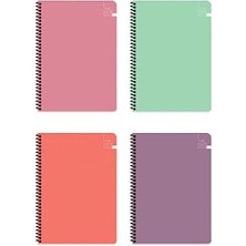 Ecosell A5 96 Yaprak Kareli Sert Kapak The Notebook Defter