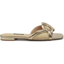 Nine West Etsıa 6fx Naturel Kadın Düz Terlik