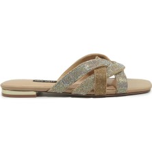 Nine West Etsına 6fx Bej Kadın Düz Terlik