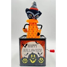 Ecosell Halloween Sihirli Kedi Kurmalı