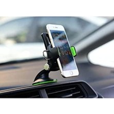 Ecosell Araç Içi Telefon Tutucu Jel Vantuzlu Torpidoya Cama Yapışabilen 360 Derece Dönerli Ayarlanabilir