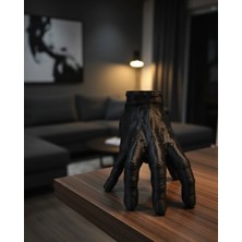 Eco Lounge 3D Siyah El Dekoratif Biblo 17X16 cm Modern ve Şık Tasarım