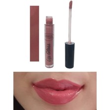 Ecosell Edwol Make Up Likit Işıldayan Parlak Nude Kahverengi Parlak Ruj