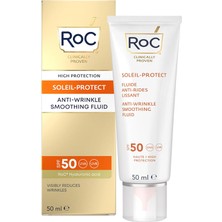 Ecosell Roc Soleil-Protect Kırışıklık Karşıtı Likit Yüz Güneş Kremi SPF50 50 ml