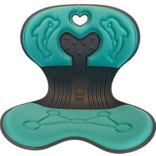 Ngt Sırt Destekli Ortopedik Bel Duruş Düzeltici Koltuk (Turkuaz)