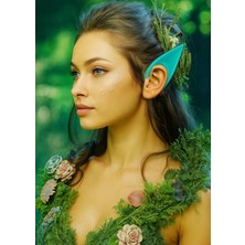 Ecosell Elf Kulağı Fosforlu Latex Halloween Cadılar Bayramı Parti Aksesuarı