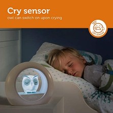 Ecosell Kids Lou Ağlama Sensörlü Gece Lambası, Gri