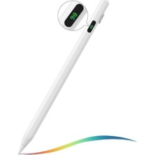Ecosell ZR61 Ios//windows Dokunmatik Ekran Için Pil Göstergeli, Magnetik, Type C Şarj Kablolu Stylus Dokunmatik Kalem