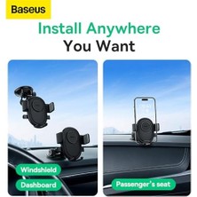 Ecosell Ultracontrol Lite Serisi Araç Içi Telefon Tutucu Cluster, Siyah