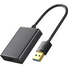 Ecosell USB 3.0’dan Hdmı’a Dönüştürücü Adaptör – 1080P Full Hd, Yüksek Hızlı 5gbps Veri Aktarımı, Aynalama & Genişletme Modu, Windows & Mac Os Uyumlu HD08