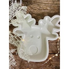 Ecosell Ren Geyiği Şeklinde Dekoratif Tepsi – Şık ve Fonksiyonel Tasarım