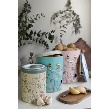 Pratik Metal Sebzelik Seti, 3'lü Patates, Soğan ve Sarımsak Sepeti