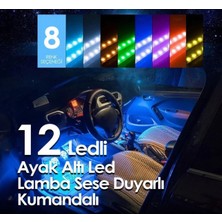 Araç Içi LED Sese Duyarlı