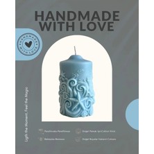 Candle Okyanusun Kalbi Okyanus Esintisi Kokulu Dekoratif Mum Mum & Kandil