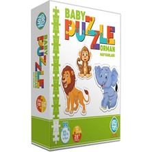 2 Adet Baby Puzzle Orman Hayvanları CRCL021