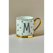 M Harfli 330 ml Sıcak ve Soğuk Için Uygun Kupa