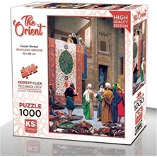 4 Adet Carpet Market 1000 Parça Puzzle