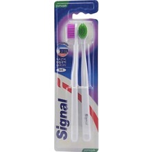 2 Adet Signal Diş Fırçası Nazik Diş Eti Bakımı 1+1