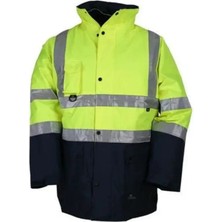 Vizwell 300D Oxford Reflektörlü Iki Renkli Parka (VWJK05)