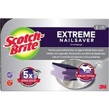 4 Adet Scotch Brite Extreme Bulaşık Süngeri Tırnak Koruyuculu 2'li