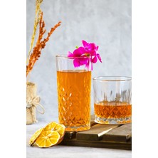 12 Parça Cam Su ve Meşrubat Bardak Seti, Şık ve Dayanıklı Tasarım