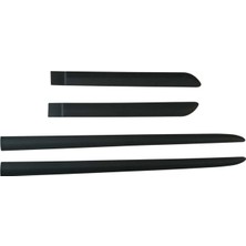 Oto Şahin Universal Abs Plastik Yan Kapı Koruma Çıtası Siyah