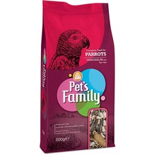 4 Adet Pets Family Papağan Yemi 600G