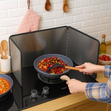 Paslanmaz Çelik Pinterest Stil Ocak Üstü Yağ Sıçratmaz Koruyucu Panel