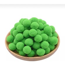 2 cm Peluş Ponpon 200 Adet (Paket) – El Sanatları, Okul ve Hobi Çalışmaları Için
