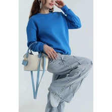 Sweat T-Shirt  Şardonlu Üç Ip