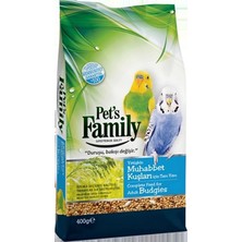 2 Adet Pets Family Muhabbet Kuşu Yemi 400G