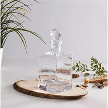 4 Adet Paşabahçe Scotland El Yapımı Kapaklı Viski Şişesi 750 cc