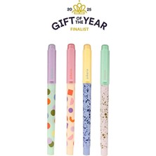 2 Adet Kikkerland Silinebilir Fosforlu Kalem 4'lü Set