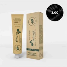 BioMagic  3.00 Koyu Kahve Organik İçerikli Amonyaksız Kalıcı Saç Boyası + Oksidan