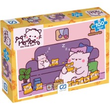 Doremodam Pembe Kedi Puzzle 100