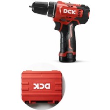 Gümrük Bey Dck KDD23-10 12V 2.0AH Çift Bataryalı Matkap, Batarya Sarj Cihazlı, Brushless Motor