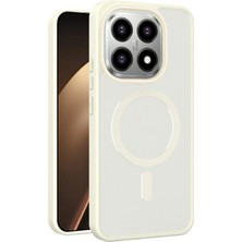 Fuchsia Xiaomi Mi 15T ile Uyumlu Jota Magneticsafe Kapak - Şeffaf