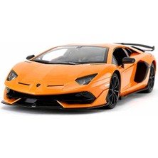3 Adet 1:14 Uzaktan Kumandalı Lamborghini Aventador Araba 34 cm