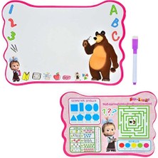 2 Adet Laço Kids Maşa ile Koca Ayı Eva Yazı Tahtası MS7578